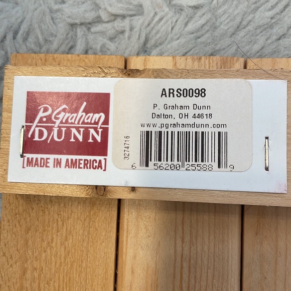 NWOT P. Graham Dunn Home Sweet Home - 7 x 5 Small Wood Plank Design Plaque Sign - Picture 4 of 5